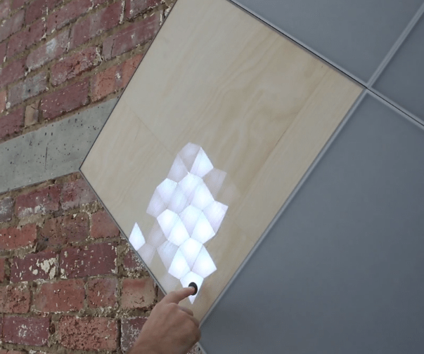 Illuminated wood