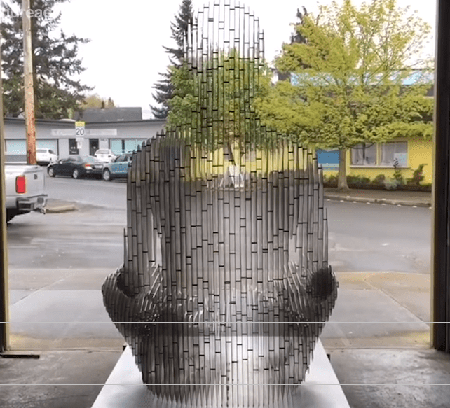 Dissappearing sculptures