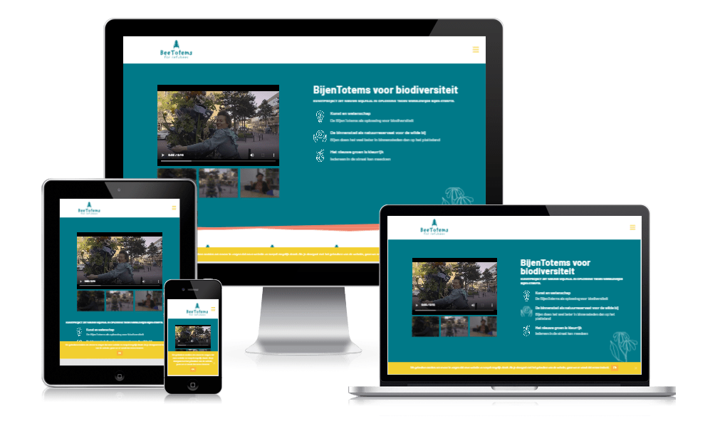Website for public space art project