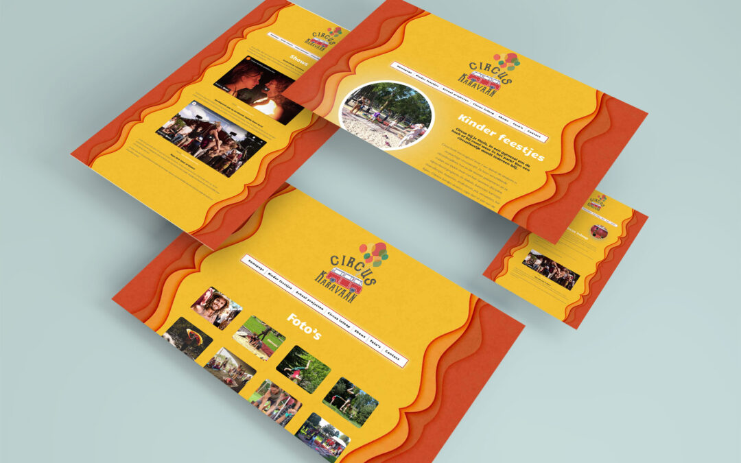 Website for Mobile Circus