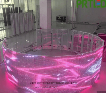 Transparent LED screens keep developing