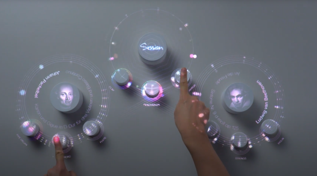 Touch projection - Arno Vrijman iFolio